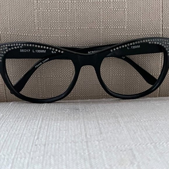 BCBGMaxAzria Accessories - BCBGMAXAZRIA Women Sunglasses/Eyeglasses Frame GLIMMER Black 56[]17 135